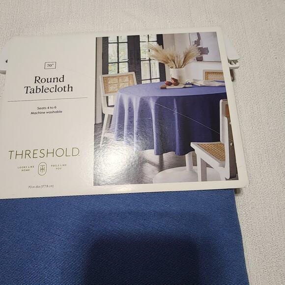 Threshold round tablecloth 70'' diameter threshold - Picture 3 of 6
